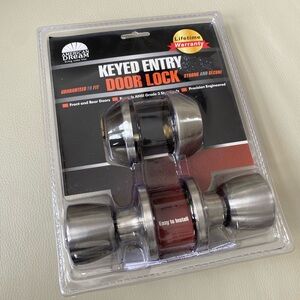 KEYED ENTRY DOOR LOCK set